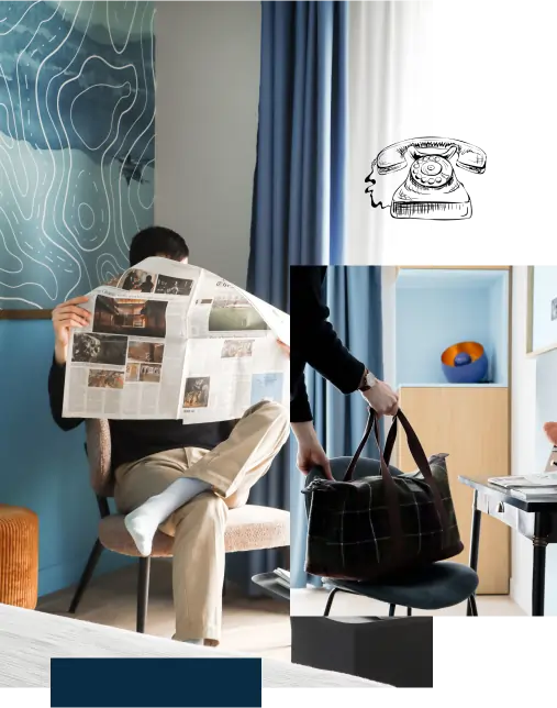 Group-1054 Composition de photos de chambres de Best of Both