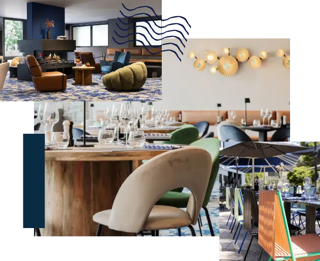 Composition de photos du restaurant bar Best of Both