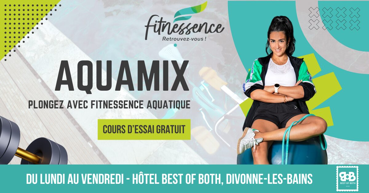 AquaMix au Best of Both : des cours d’aquafitness à Divonne-les-Bains